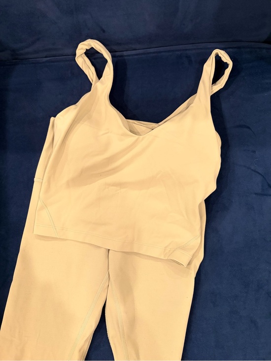 lululemon athletica Other - Lululemon fog green Tank & Capri Legging Set - Activewear